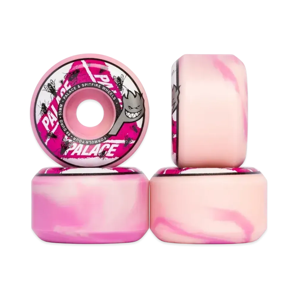 PALACE Spitfire Formula Four Conical Full Fly Wheels 53Mm "Pink"