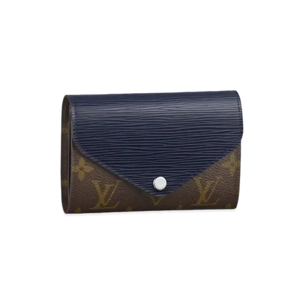 Louis Vuitton Marie-Lou Compact Wallet Monogram Epi "Indigo Blue"