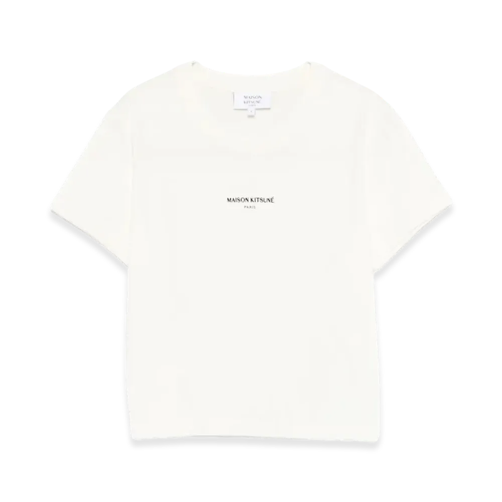Maison Kitsune Women's T-Shirts "Beige"