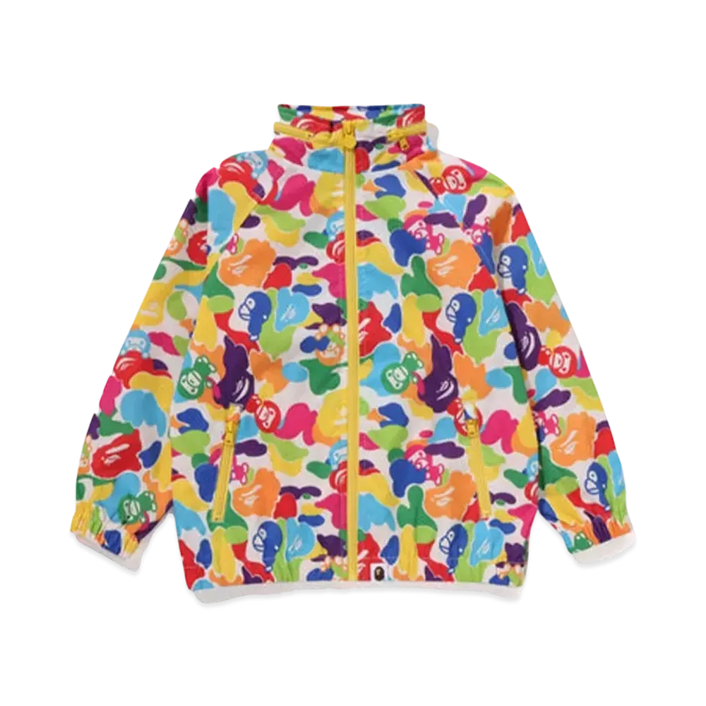 A BATHING APE Milo Abc Multi Light Jacket "Multi"