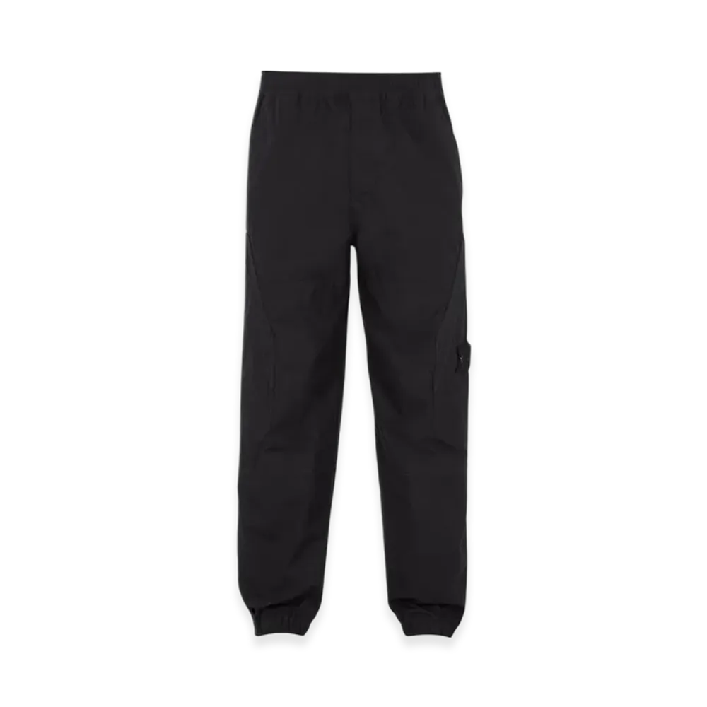 Stone Island 308F1 Ghost Piece O-Ventile Cargo Pants - 23FW "Black"