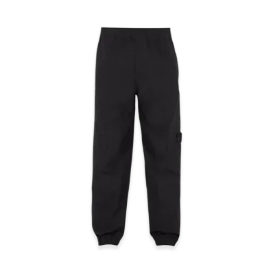 Stone Island 308F1 Ghost Piece O-Ventile Cargo Pants - 23FW "Black"