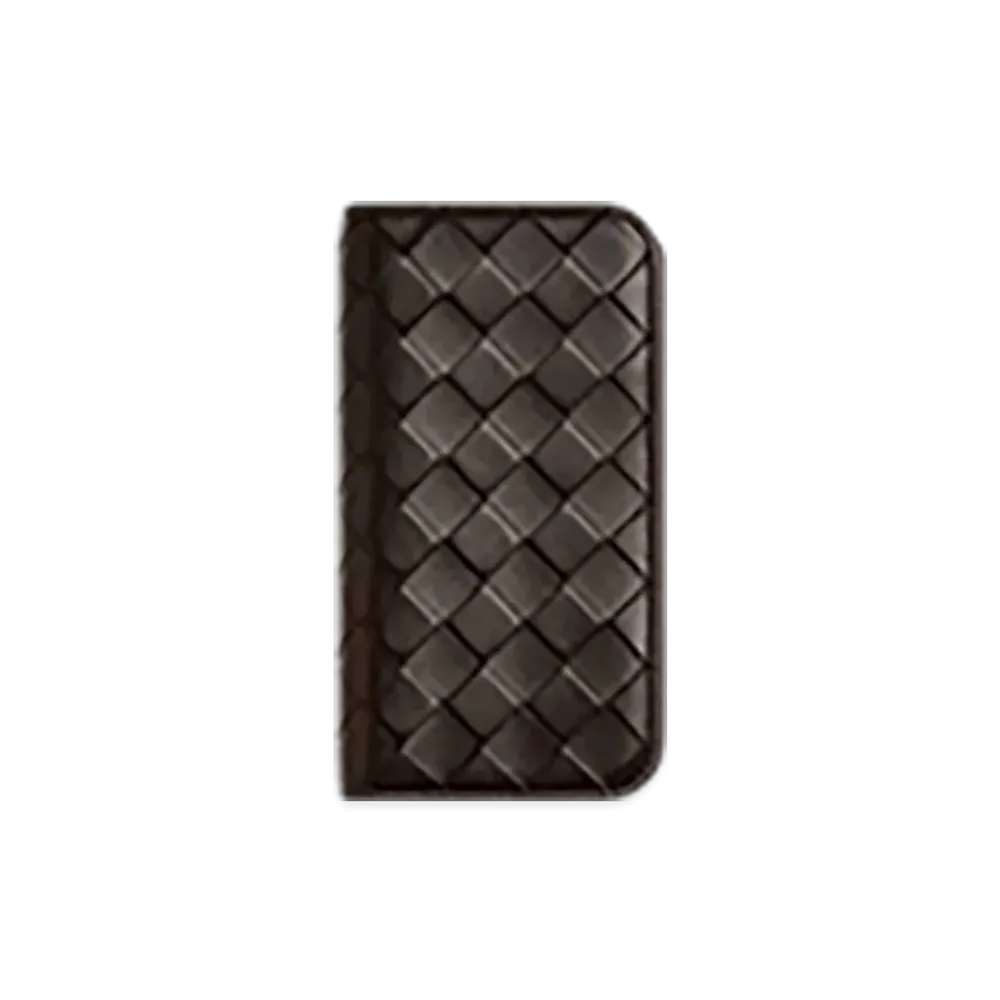 Bottega Veneta Intrecciato Iphone 16 Pro Foglio Case "Fondente"