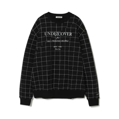 UNDERCOVER Cotton Fleece Pullover "Black"