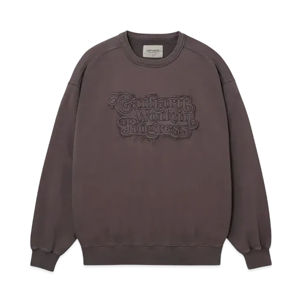Carhartt WIP Honus Sweat "Soot(Pigment Garment Dyed)"