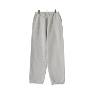 COMOLI Cotton Hanging Fleece Pants "Heather Gray"