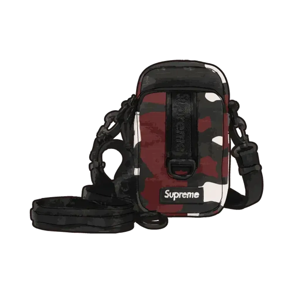 Supreme Shoulder Bag (26SS) "Red Camo"