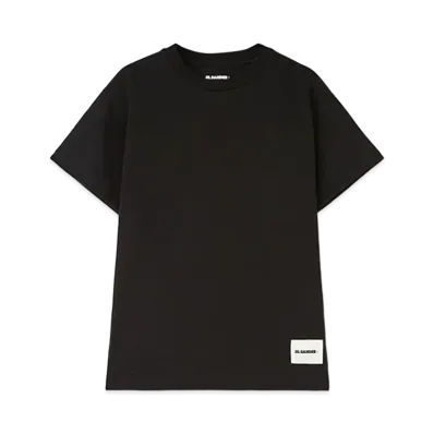 Jil Sander 3-Pack T-Shirt Set "Black"
