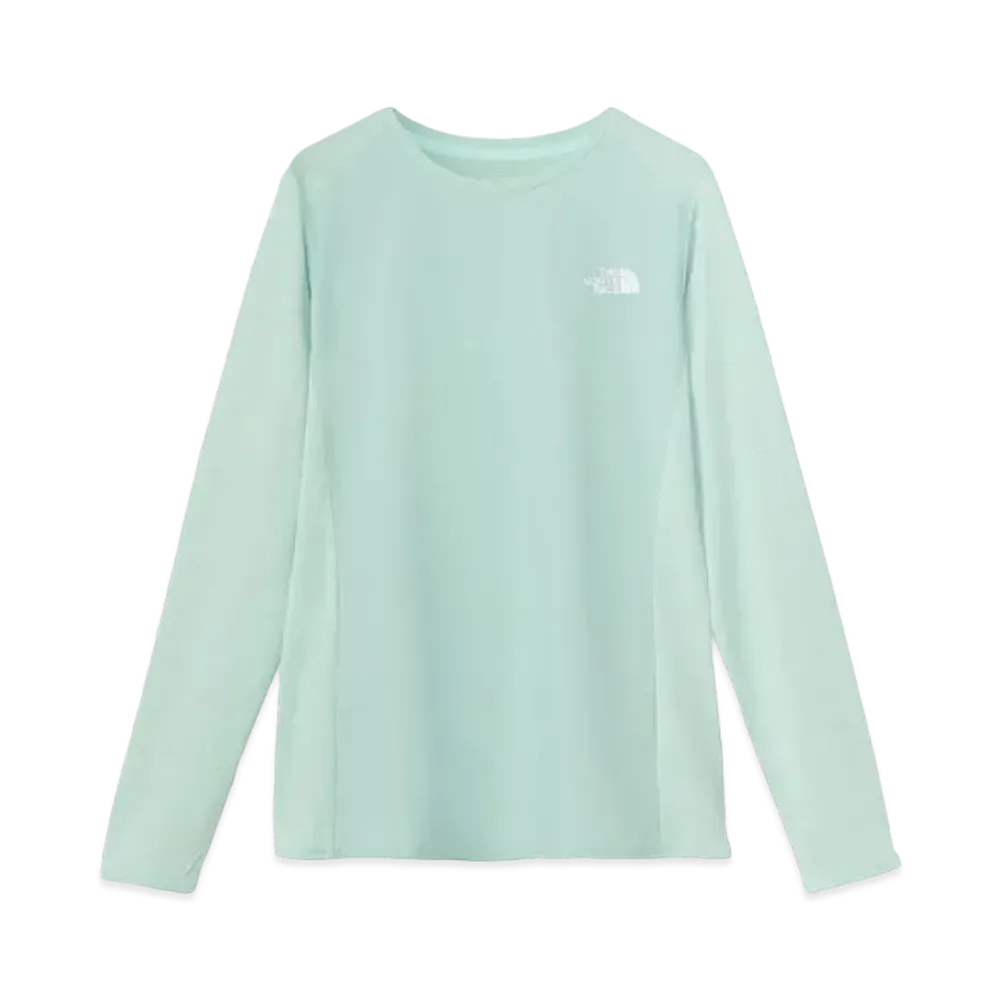 The North Face Long Sleeve Hybrid GTD Melange Crew "Muted Pine"