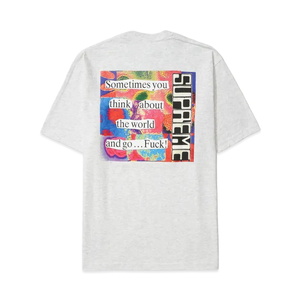 Supreme Static Tee "Ash Grey"