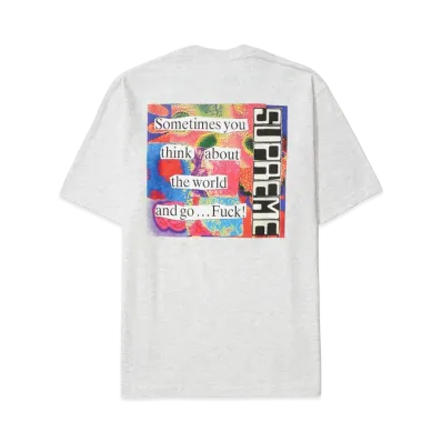 Supreme Static Tee "Ash Grey"
