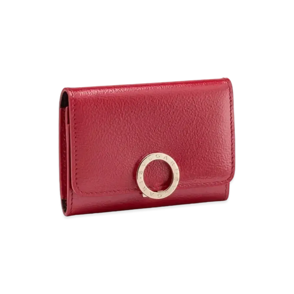 BVLGARI BVLGARI Business Card Holder "Red"