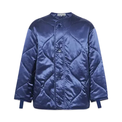 JW ANDERSON Oversized Quilted Jacket "Blue"
