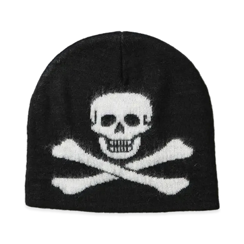 PALACE Too Hairy Flag Nein Cuff Beanie "Pirate"