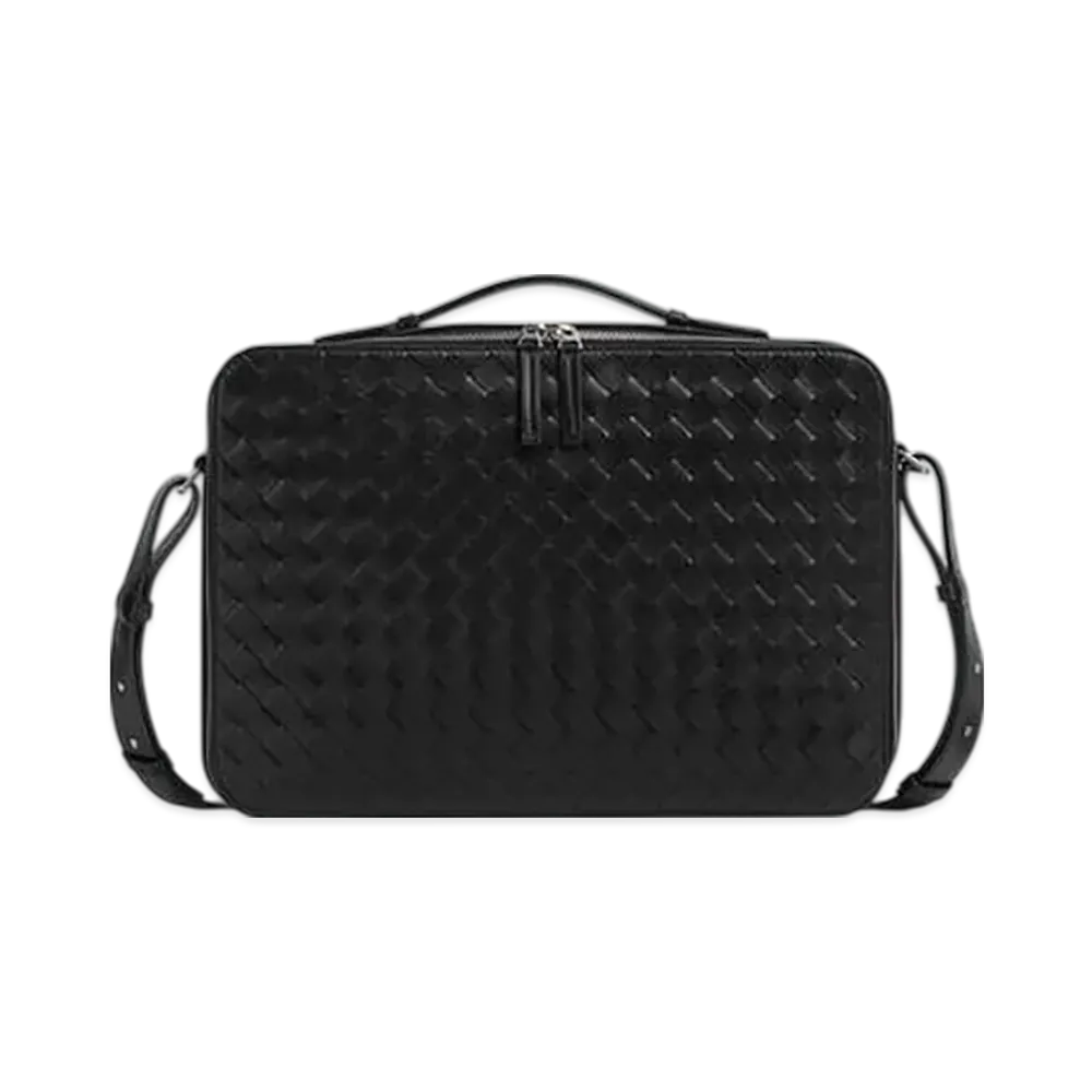 Bottega Veneta Getaway Slim Briefcase "Black"