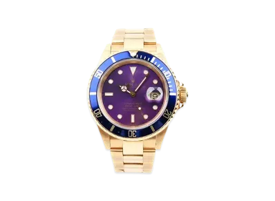 ROLEX Submariner Date Purple Dial 16618 L2