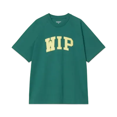 Carhartt WIP S/S Wip T-Shirt "Rainforest/Air Yellow"