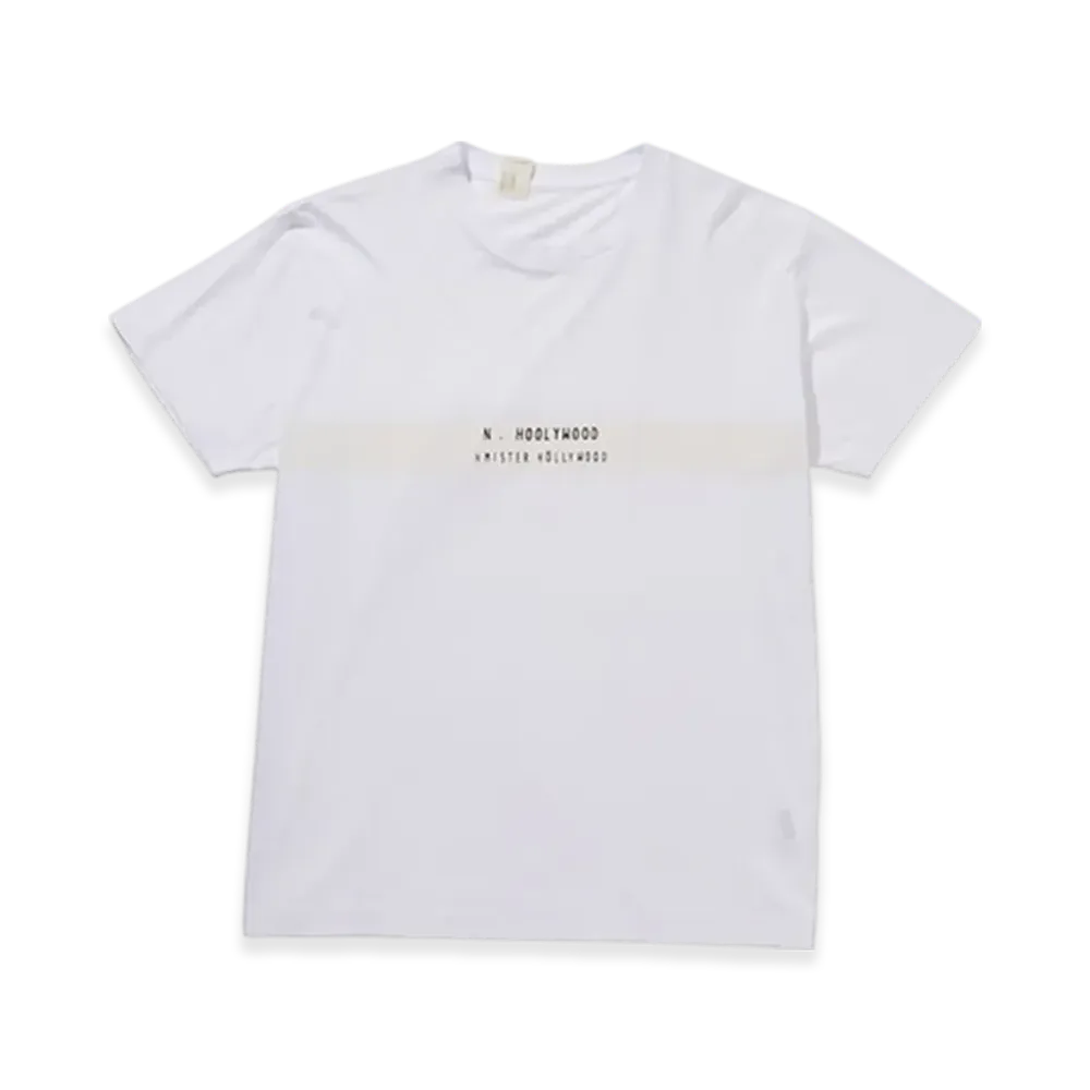 N.HOOLYWOOD Crew Neck T-Shirt "White"