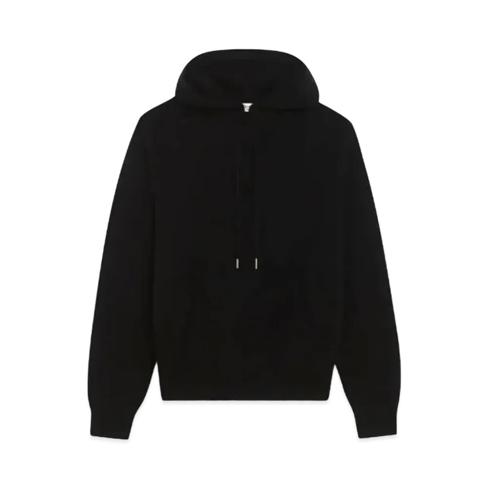 CELINE Hooded Sweater / Cashmere "Black"