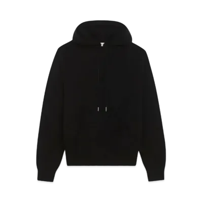 CELINE Hooded Sweater / Cashmere "Black"