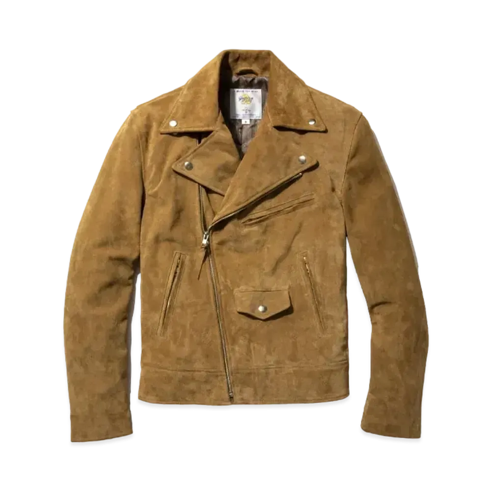 Noah Motorcycle Jacket "Tan Suede"