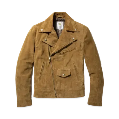 Noah Motorcycle Jacket "Tan Suede"