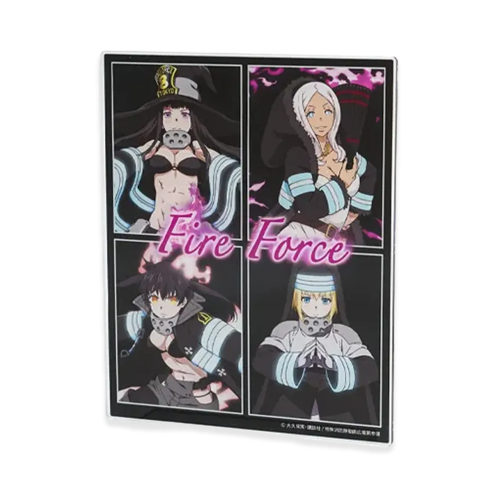 炎炎ノ消防隊 x SNKRDUNK \ PRINCESSES ACRYLIC STAND "MULTI"
