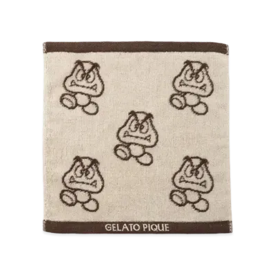 GELATO PIQUE x SUPER MARIO Hand Towel "Beige"
