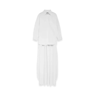 BALENCIAGA Women's Train Shirt "White"