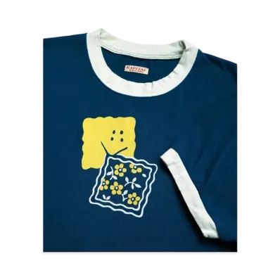 KAPITAL 20/- Ringer Tee "Navy"