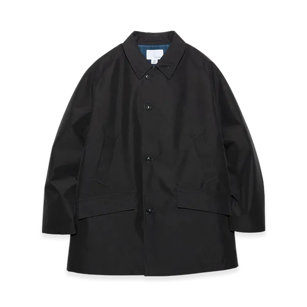 nanamica 2L Gore-Tex Car Coat "Black"