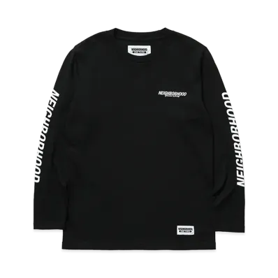 NEIGHBORHOOD Kids OT . Tee LS-1 "Black"