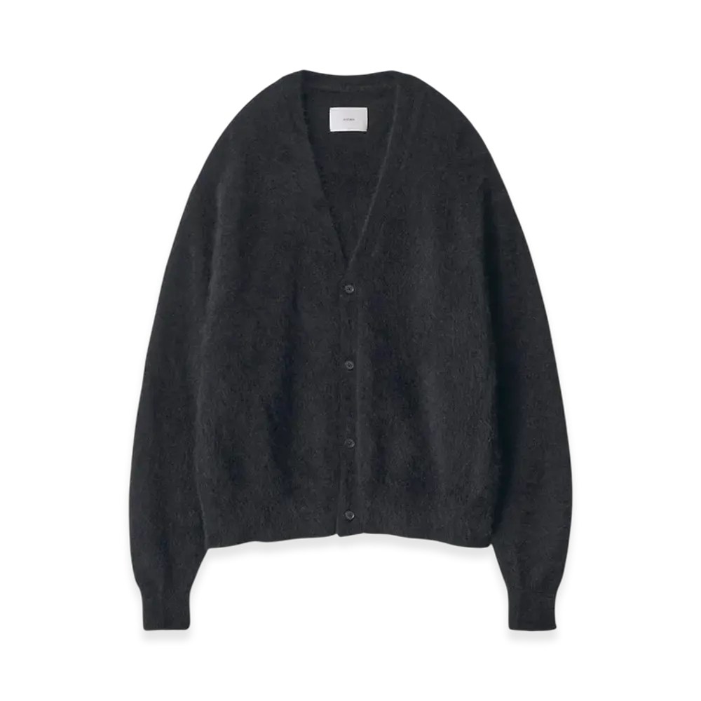 ssstein Racoon Knit Cardigan "Black"