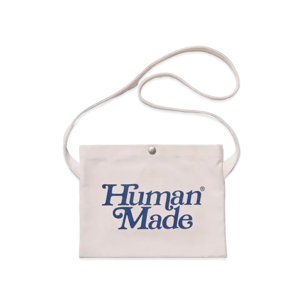 HUMAN MADE Girls Don't Cry at HUMAN MADE 1928 Satchel GDC "White" / VERDY