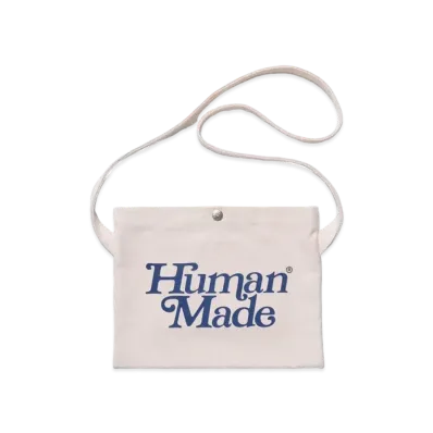 HUMAN MADE Girls Don't Cry at HUMAN MADE 1928 Satchel GDC "White" / VERDY