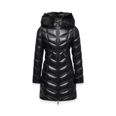 MONCLER Fulmarus Hooded Long Down Jacket "Black"