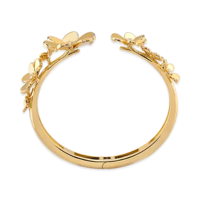 Van Cleef & Arpels Frivole bracelet 7 flowers medium model "18K Yellow gold/Diamond"
