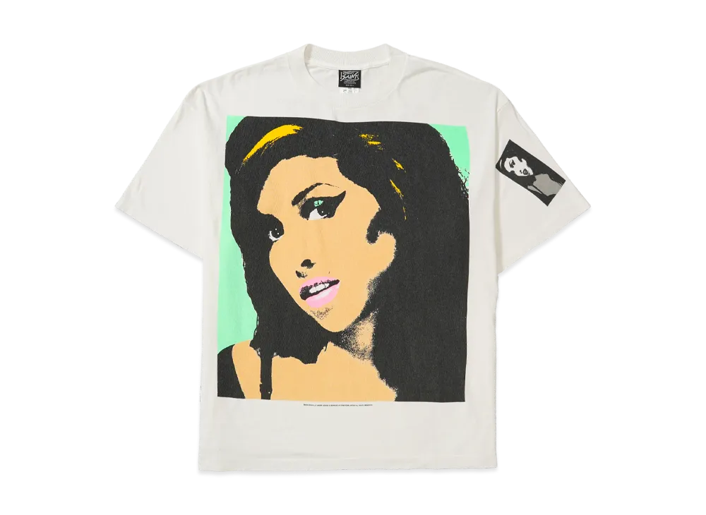 SAINT Mxxxxxx x Amy Winehouse Amy SS T-Shirt/Back To Blk "White"
