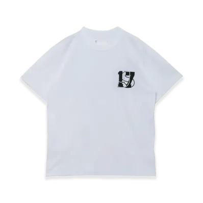 sacai x SEVENTEEN x JOOPITER Short Sleeve Tee "White"