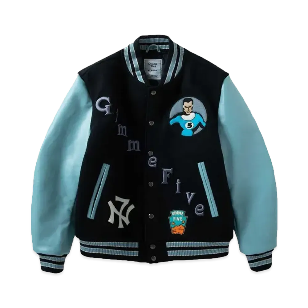 NEXUSVII. SPECIAL VARSITY JACKET II "NAVY×BLUE"