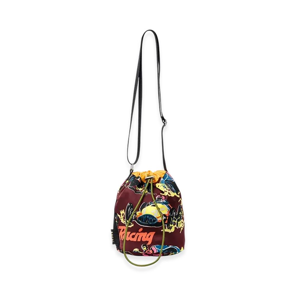 sacai Zantan Crossbody Pouch "Bordeaux Multi"