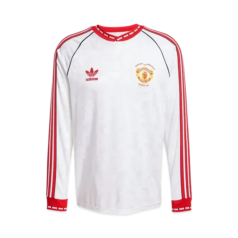 adidas Manchester United '91 Away Long Sleeve Jersey "White"