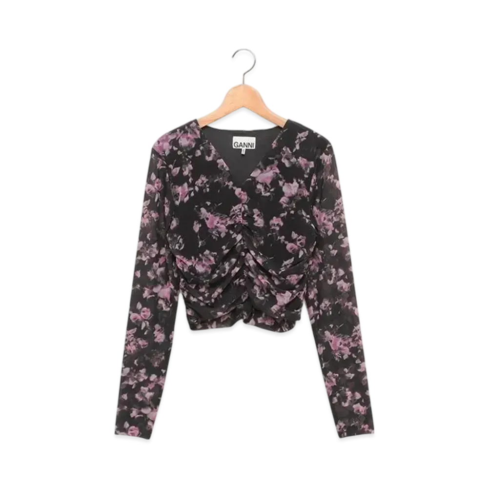 GANNI Shirt "Phantom"