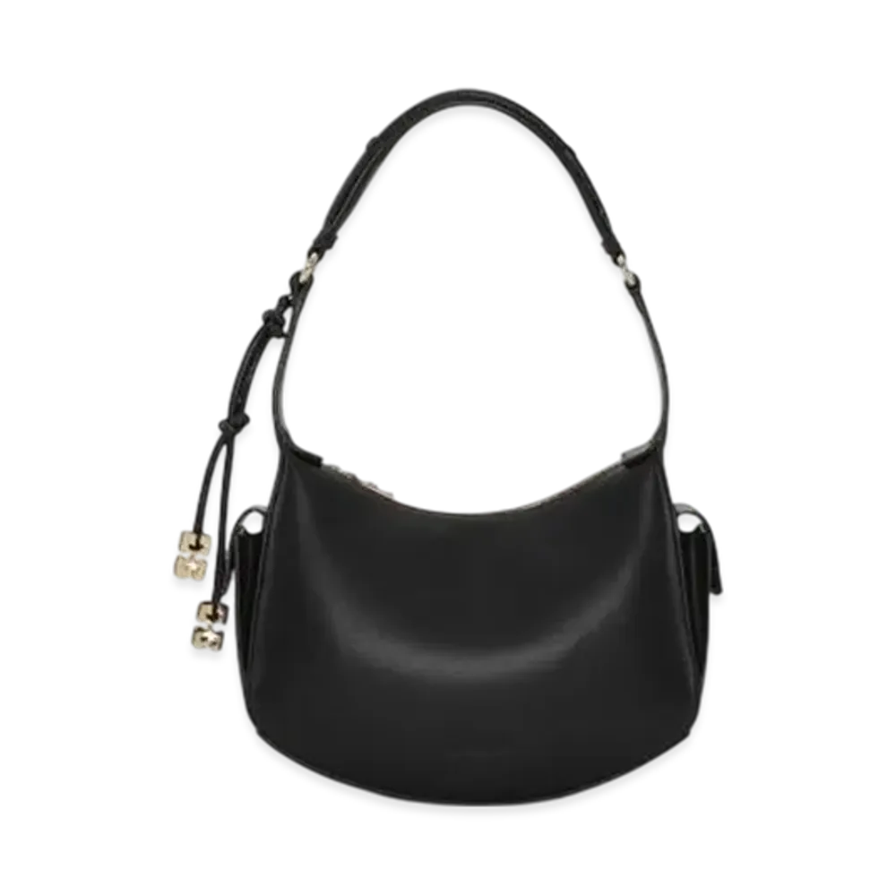GANNI Swing Shoulder Bag "Black"