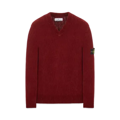 Stone Island 554A5 COTTON CHENILLE "Magenta"