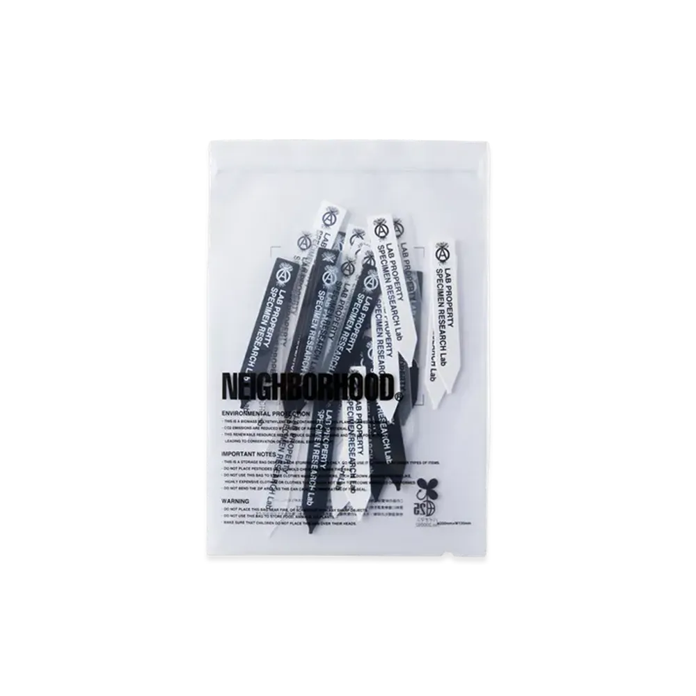NEIGHBORHOOD SRL . Tag "Black/White"