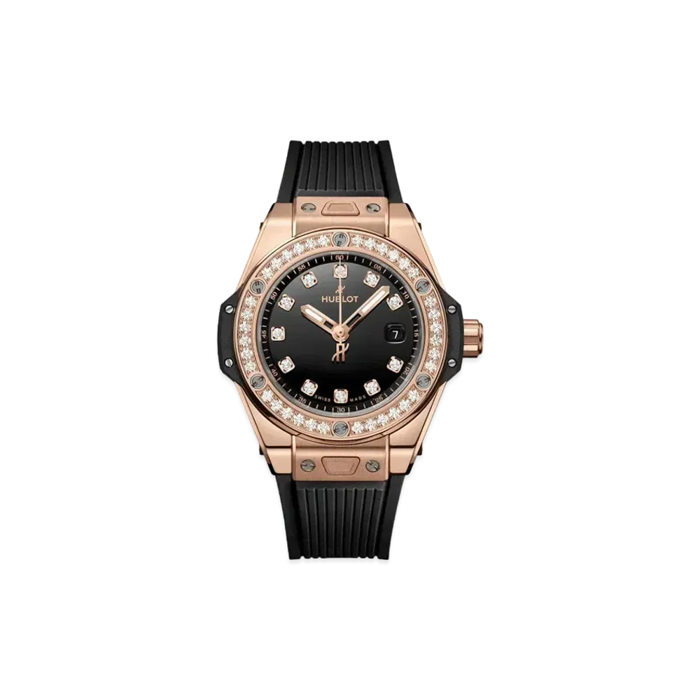 HUBLOT Big Bang One Click King Gold Diamonds 33mm
