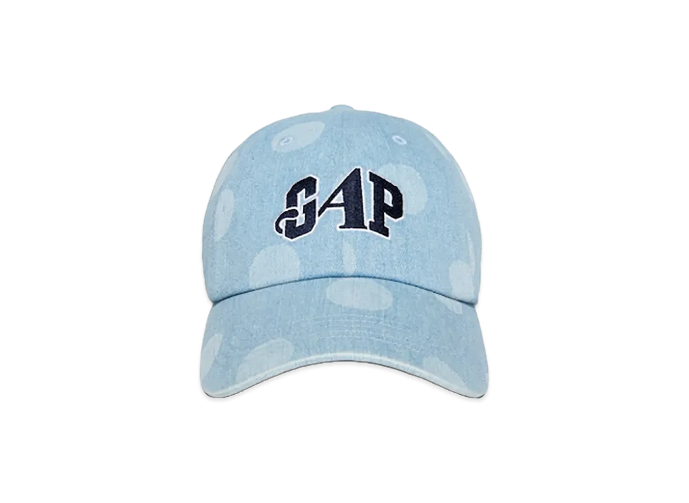 Gap x Awake NY Dot Denim Baseball Cap "Medium Wash"