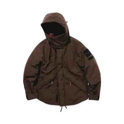 WILD THINGS x nonnative Explorer Puff Jumper Denali Nylon Weather Gore-Tex 2L "Brown"