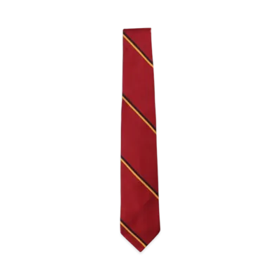 BEAMS Silk Tie Wide Regimental "Burgundy"